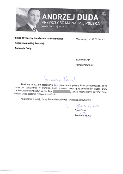 Zobowiązanie wyborcze w wyborach prezydenckich.